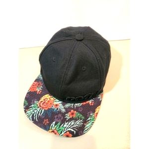 NEFF Paradise Palm Trees Floral Hawaiian SnapBack Trucker Hat Baseball Cap